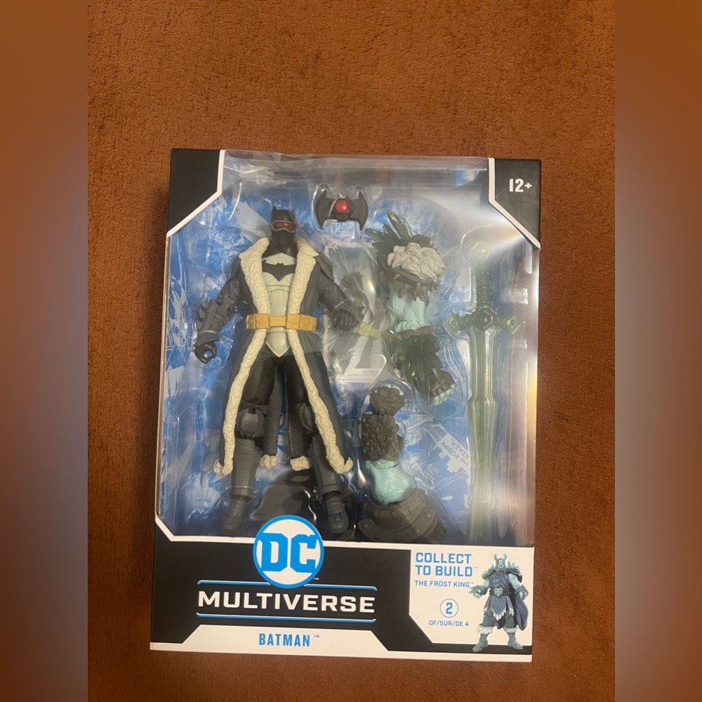 DC MULTIVERSE Mcfarlane Toys ENDLESS WINTER BATMAN BUILD-A-FIG FIGURE FROST KING